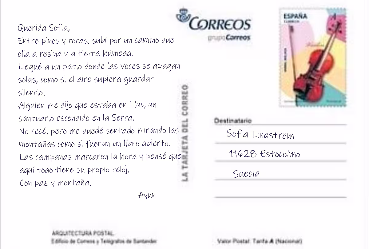 Postal Lluc 02 Postal Lluc 02